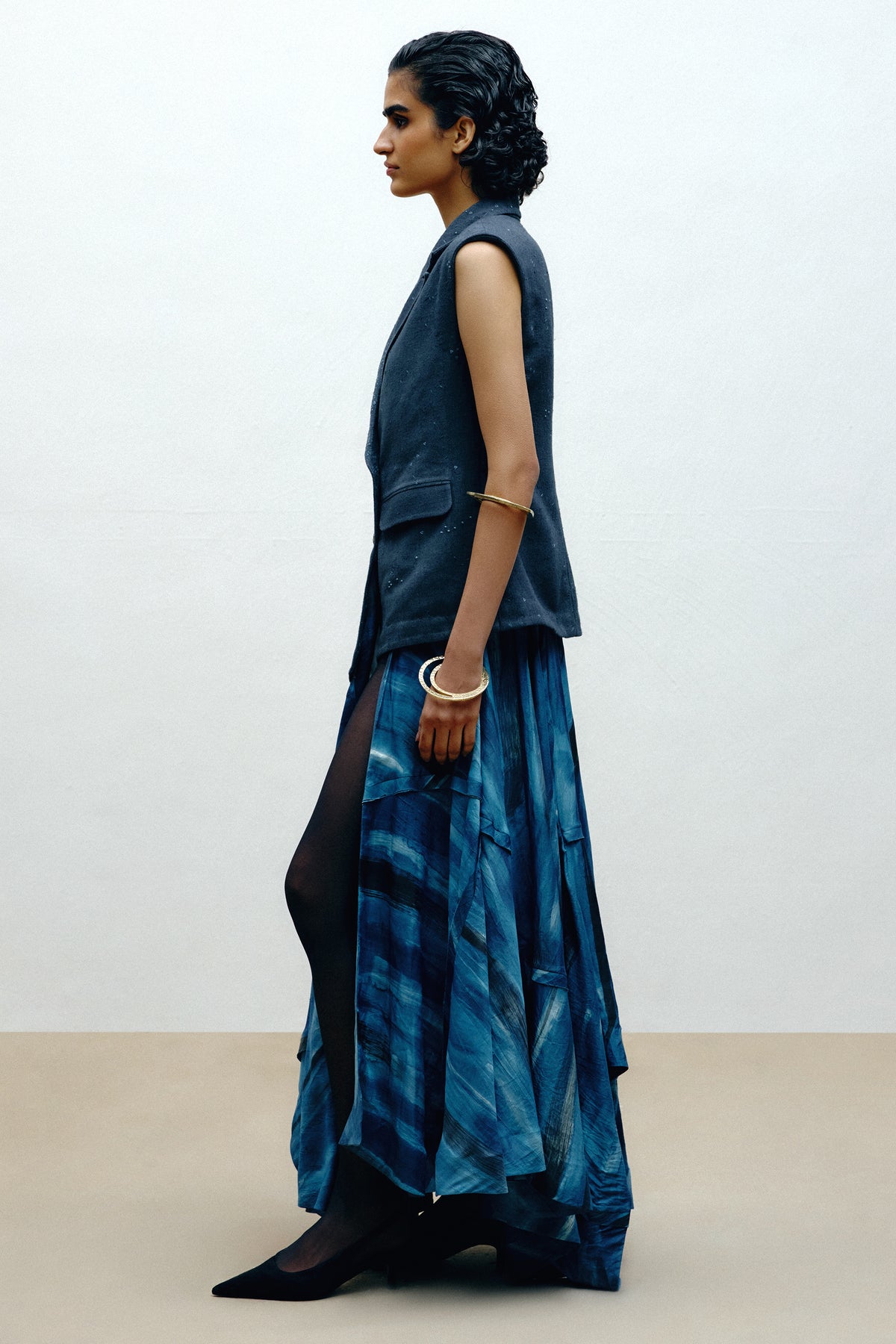 Silk Jacket Dress