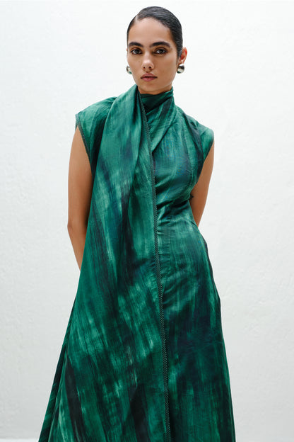 Teal Scarf Tunic