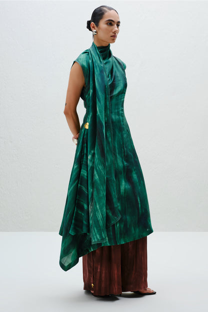 Teal Scarf Tunic