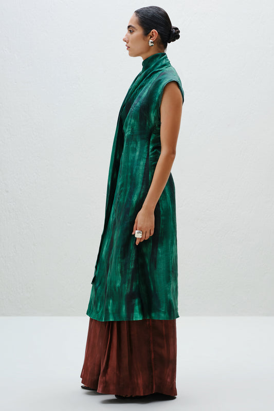 Teal Scarf Tunic