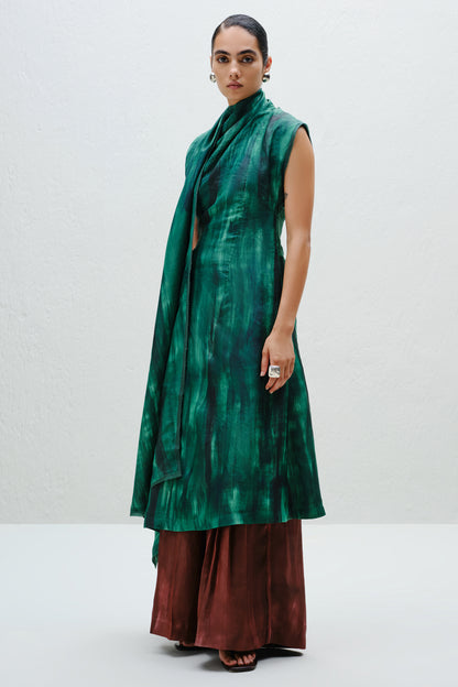Teal Scarf Tunic