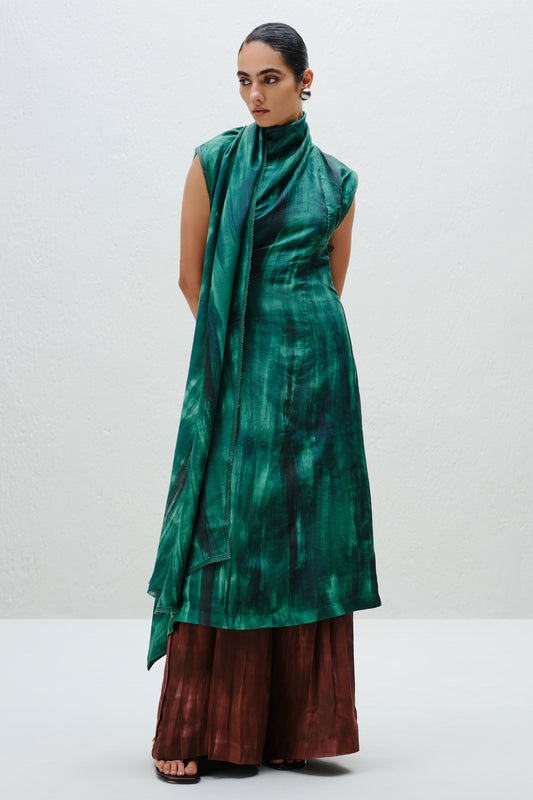 Teal Scarf Tunic