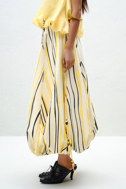 Yellow Balloon Skirt