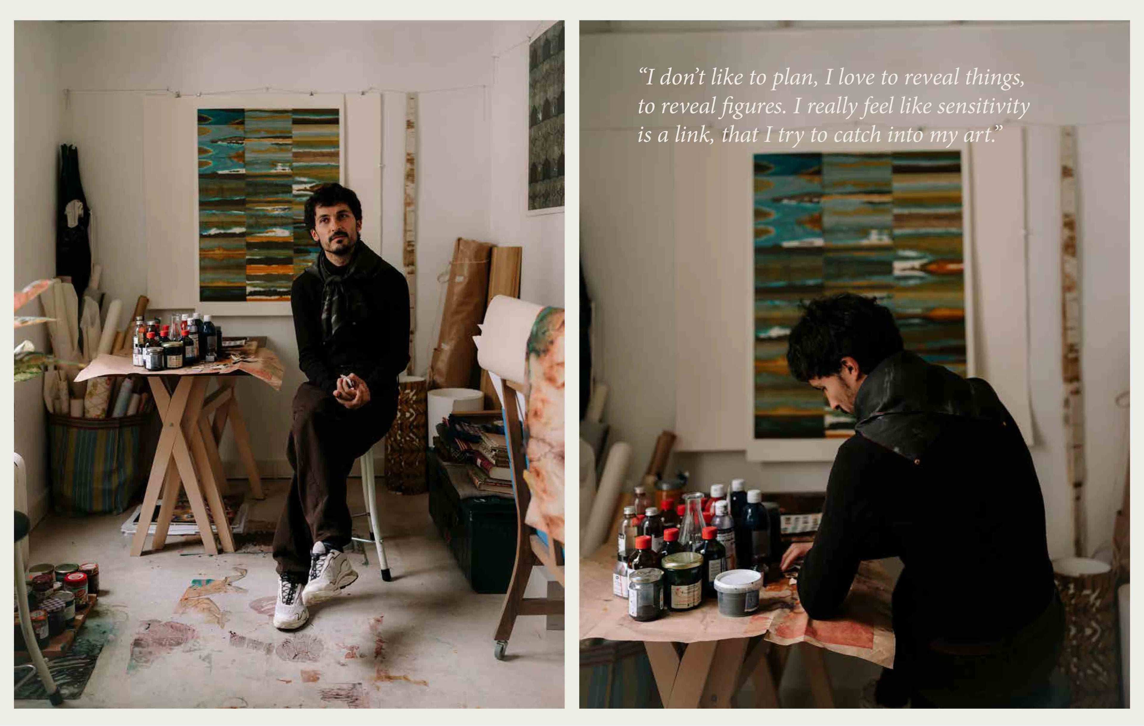 Dulari Paris campaign capturing artisan craftsmanship and luxury fashion