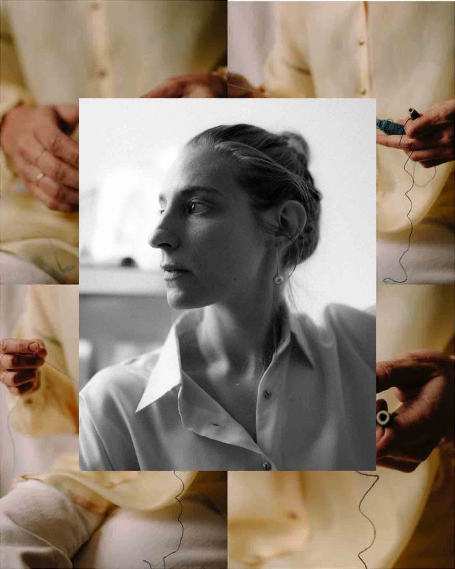Luxury fashion narrative featuring artisans in Paris by Dulari