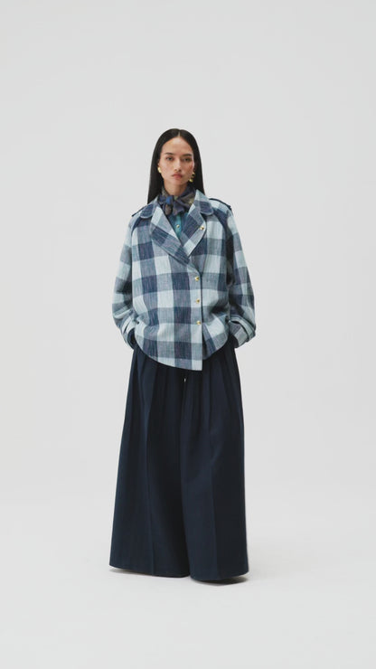 Asymmetric Cotton Jacket