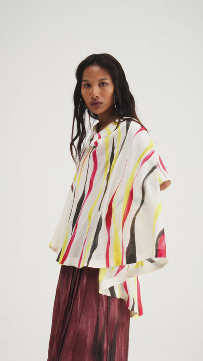 Prism Cowl Top