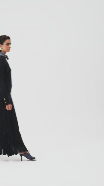 Herringbone Knitted Dress